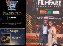 Alia and Ranbir win filmfare awards