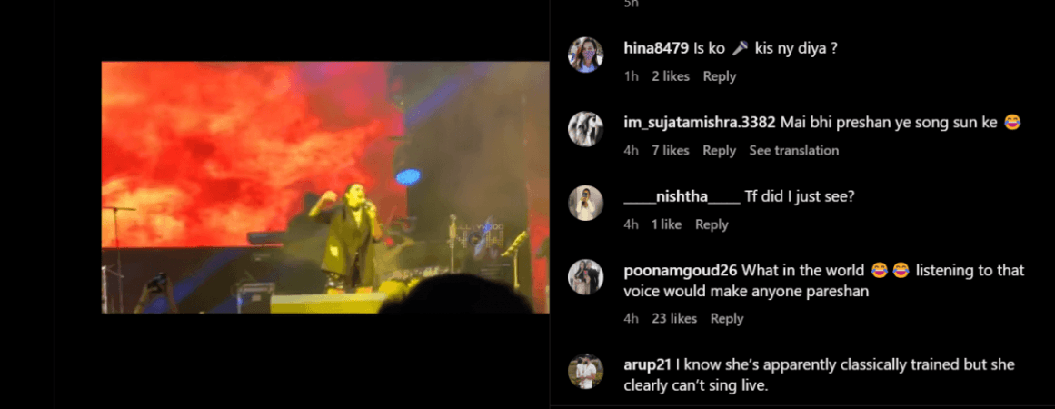 'Stop singing, who gave her the mike?': Parineeti Chopra debuts as singer performs live on 'Pareshan' [reactions]