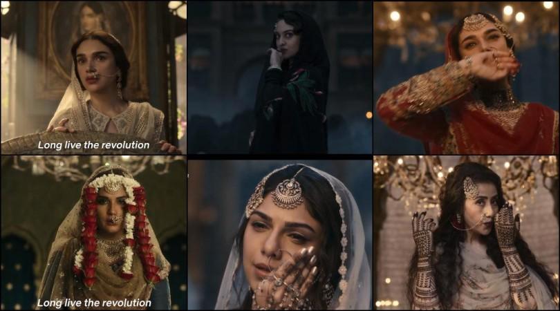 Heeramandi first look: Sanjay Leela Bhansali series starring Manisha, Sonakshi, Aditi look magestic