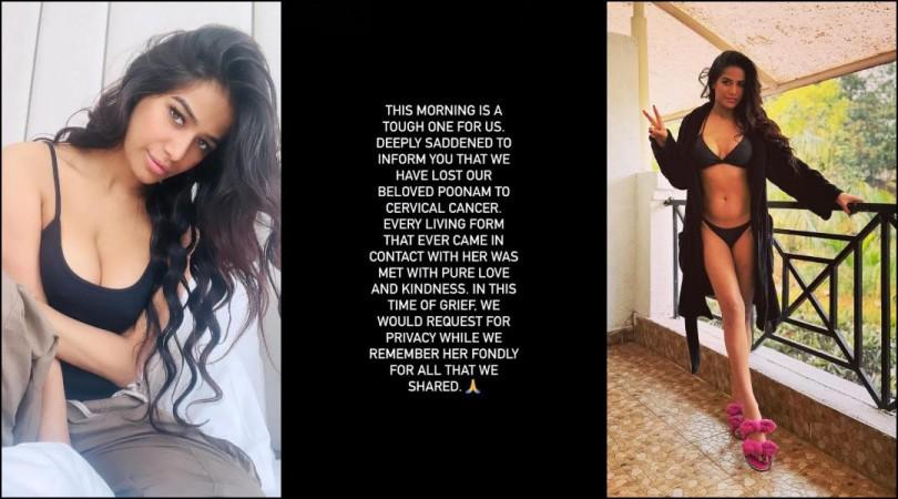 Poonam Pandey's untimely demise due to cervical cancer raises eyebrows Poonam Pandey's untimely demise due to cervical cancer raises eyebrows