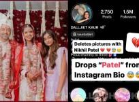 Dalljiet Kaur deletes all pictures of second husband Nikhil Patel from Instagram