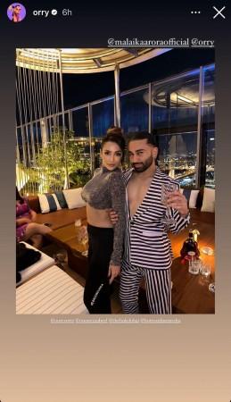 Malaika Arora, Son Arhaan Khan Partied With Orry In Dubai Malaika Arora, Son Arhaan Khan Partied With Orry In Dubai