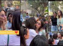 Alia Bhatt enjoys Sunday lunch with family, reacts as Neetu Kapoor squishes her cheeks;