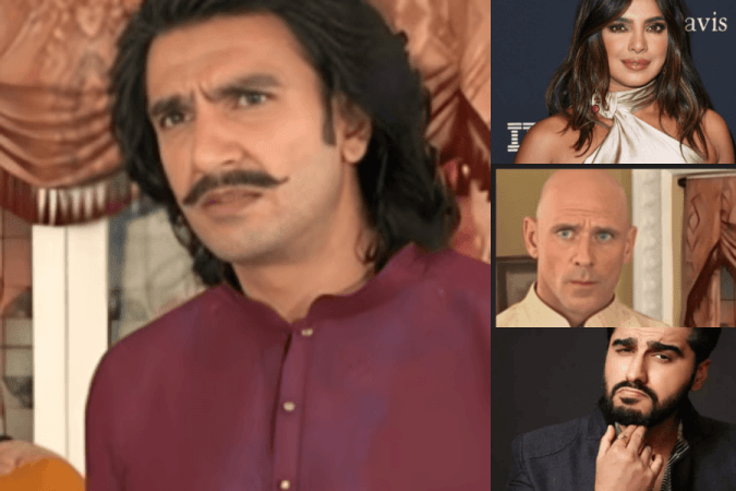 Ranveer Singh, Priyanka Chopra, Arjun Kapoor, Johnny Sins Ranveer Singh, Priyanka Chopra, Arjun Kapoor, Johnny Sins