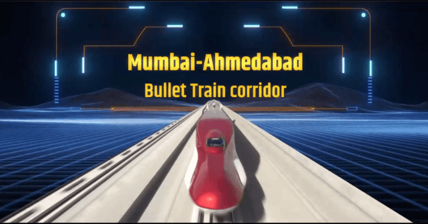 Bullet train to cut 508 km Mumbai-Ahmedabad travel to 2 hours: Minister shares video Bullet train to cut 508 km Mumbai-Ahmedabad travel to 2 hours: Minister shares video