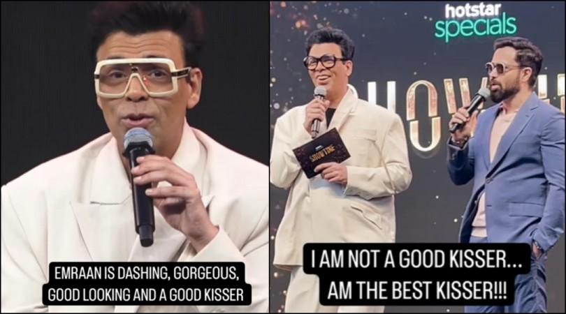 Karan Johar calls Emraan Hashmi good kisser; call himself bad kisser Karan Johar calls Emraan Hashmi good kisser; call himself bad kisser