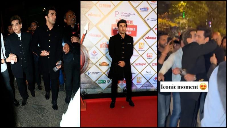 Ranbir Kapoor won the Maharashtrian of the Year award Ranbir Kapoor won the Maharashtrian of the Year award