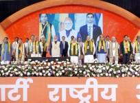 BJP national convention passes political resolution, hails PM Modi for Ram Mandir, women's reservation