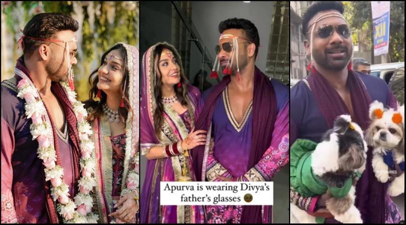 Divya Agarwal marries Apurva Padgaonkar Divya Agarwal marries Apurva Padgaonkar
