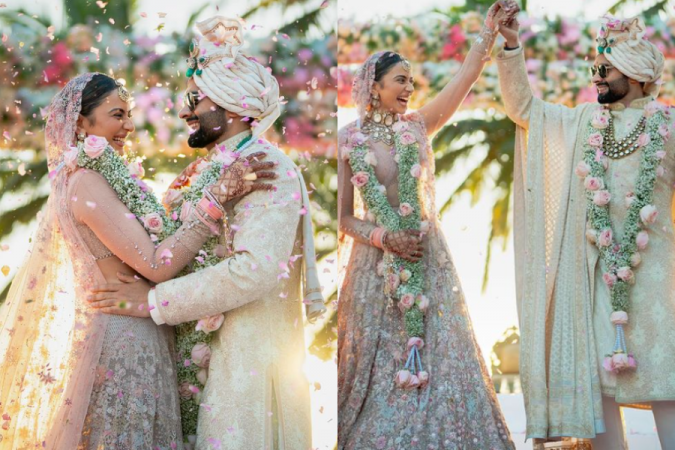 Rakul Preet Singh and Jackky Bhagnani wedding pics Rakul Preet Singh and Jackky Bhagnani wedding pics