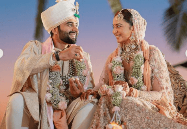 Rakul Preet Singh and Jackky Bhagnani wedding pics Rakul Preet Singh and Jackky Bhagnani wedding pics