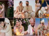 Rakul Preet Singh, Jackky Bhagnani share stunning first official wedding pics from sunset ceremony