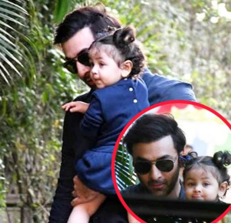 Ranbir Kapoor with Raha Ranbir Kapoor with Raha