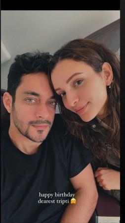 Triptii Dimri's rumoured boyfriend Sam Merchant wishes her on birthday with adorable pic Triptii Dimri's rumoured boyfriend Sam Merchant wishes her on birthday with adorable pic