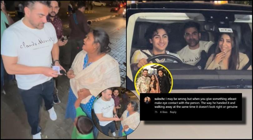 Arbaaz Khan-Malaika Arora's son Arhaan Khan poses with stepmom Sshura Khan Arbaaz Khan-Malaika Arora's son Arhaan Khan poses with stepmom Sshura Khan
