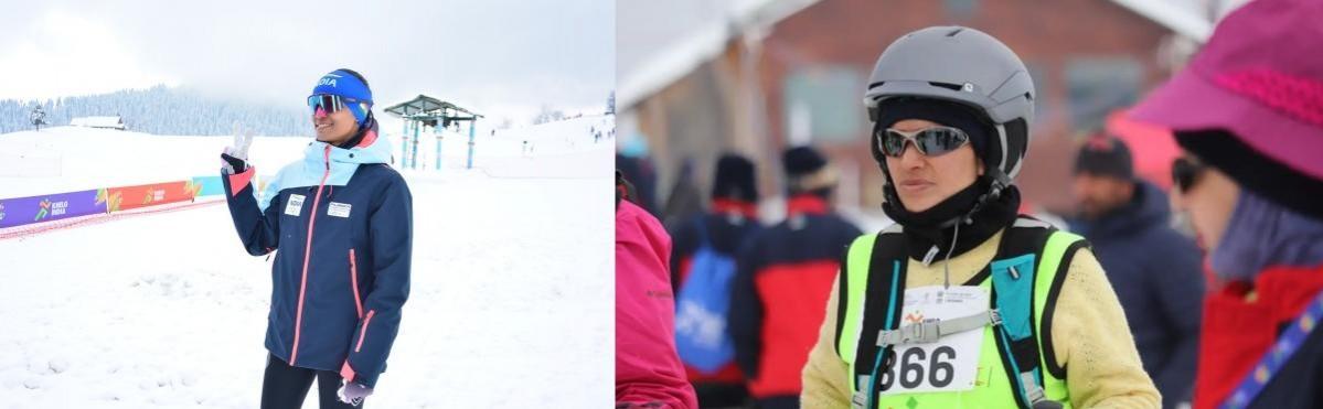 Bhavani Nanjugunda of Karnataka and Shazia Hassan of Kashmir emerged as stars in the Khelo India Winter Games 2024 Females emerges as stars in winter games.