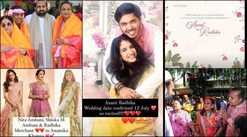 Anant Ambani and Radhika Merchant