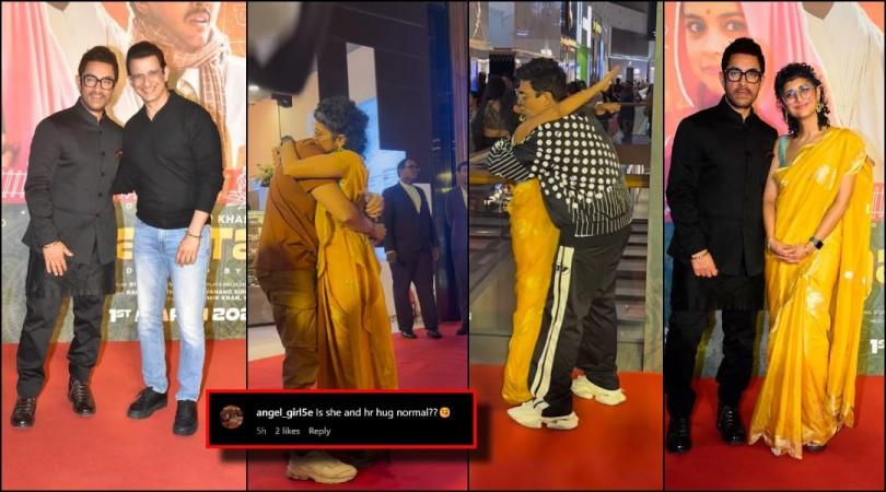 Laapataa Ladies Screening: Aamir Khan And Kiran Rao Pose Together On The Red Carpet Laapataa Ladies Screening: Aamir Khan And Kiran Rao Pose Together On The Red Carpet
