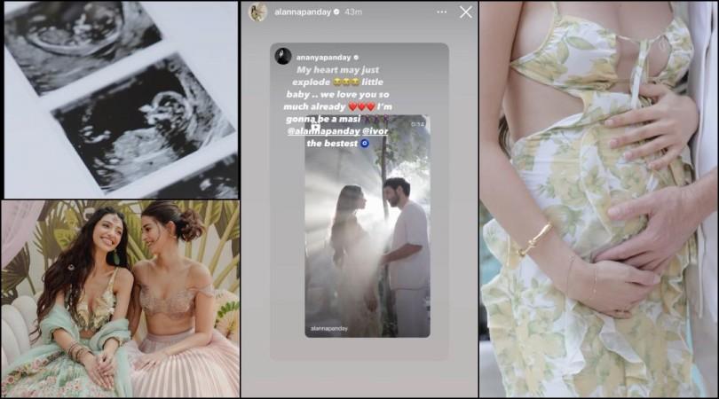 Ananya Pandey's cousin Alanna Panday is pregnant, shows baby bump in cute video with husband Ivor McCray Ananya Pandey's cousin Alanna Panday is pregnant, shows baby bump in cute video with husband Ivor McCray