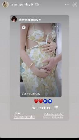 After Cousin Alanna's Pregnancy Announcement, Ananya Panday Writes, After Cousin Alanna's Pregnancy Announcement, Ananya Panday Writes,