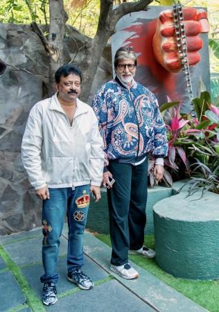 Amitabh Bachchan and Ram Gopal Varma Amitabh Bachchan and Ram Gopal Varma
