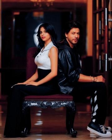 Shah Rukh Khan with daughter Suhana Shah Rukh Khan with daughter Suhana