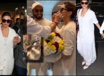 Deepika Padukone and Ranveer Singh arrive in style at Jamnagar for the pre wedding festivities of Anant Ambani and Radhika Merchant