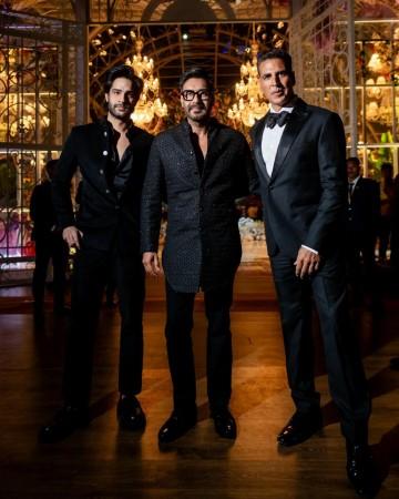 Akshay and Ajay at Ambani bash: day 1 Akshay and Ajay at Ambani bash: day 1