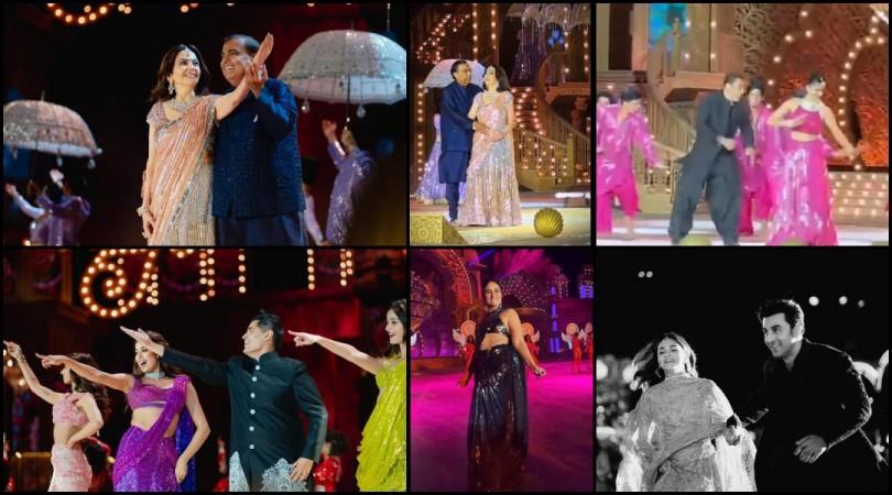 Mukesh- Nita perform on Pyaar Hua, Salman, Alia- Ranbir dance on hit songs at pre-wedding