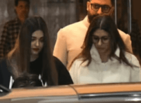 Aishwarya Rai, Shweta Bachchan, Abhishek Bachchan