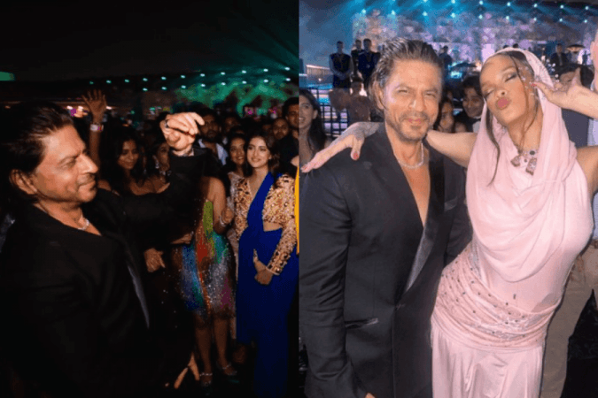 Shah Rukh Khan, Navya Nanda, Rihanna Shah Rukh Khan, Navya Nanda, Rihanna