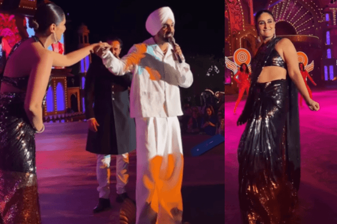 Kareena, Saif, Diljit Kareena, Saif, Diljit