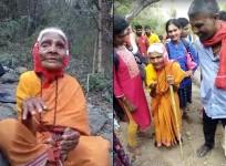 102-yr-old K'taka woman's strenuous trek up the hill, prays for PM Modi's 3rd tenure