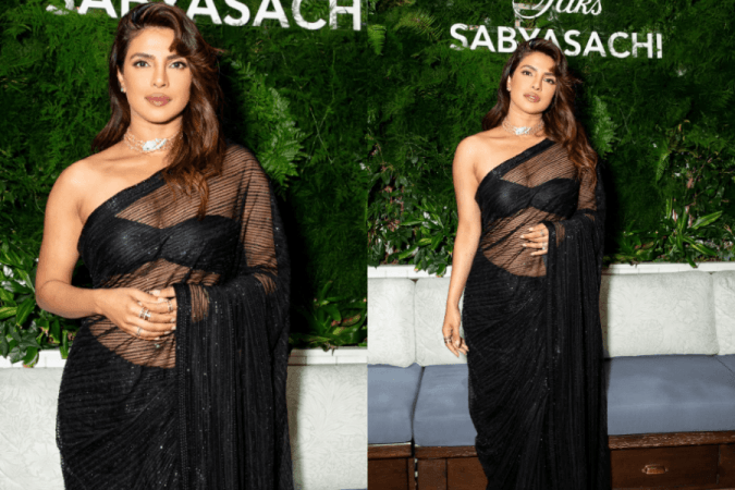 Priyanka Chopra at Sabyasachi store launch Priyanka Chopra at Sabyasachi store launch