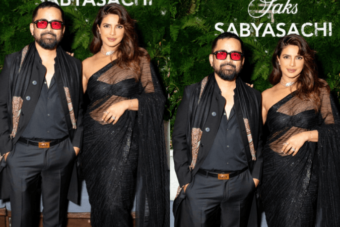 Priyanka Chopra at Sabyasachi store launch Priyanka Chopra at Sabyasachi store launch