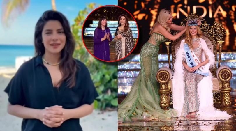 At Miss World 2024, Priyanka Chopra praises Nita Ambani after giving Jamnagar bash a miss At Miss World 2024, Priyanka Chopra praises Nita Ambani after giving Jamnagar bash a missAt Miss World 2024, Priyanka Chopra praises Nita Ambani after giving Jamnagar bash a miss