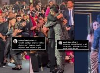 He isn't God, why bow down? : Atlee touches Shah Rukh Khan's feet after winning award for Jawan ; King Khan stops and hugs him ; fans unhappy