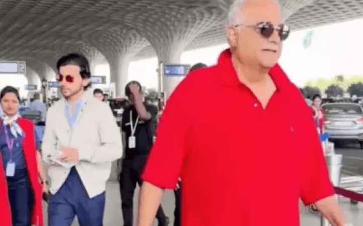 Boney Kapoor, Shikhar Pahariya Boney Kapoor, Shikhar Pahariya