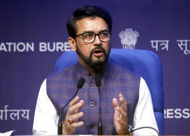 Union Minister of Information and Broadcasting, Anurag Thakur. Union Minister of Information and Broadcasting, Anurag Thakur.