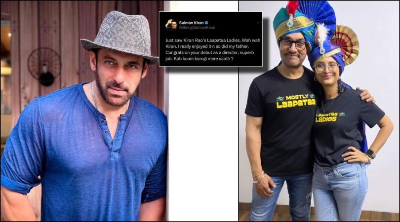 Salman Khan deleted his Laapataa Ladies tweet hours after he got Trolled; shares new tweet Salman Khan deleted his Laapataa Ladies tweet hours after he got Trolled; shares new tweet