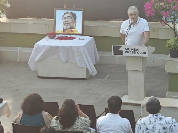 Satish Nandgaonkar condolence meeting by MPC Satish Nandgaonkar condolence meeting by MPC