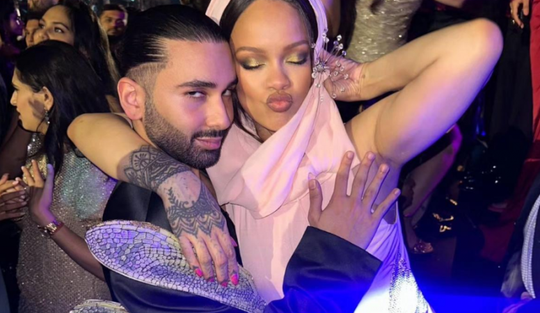 Orry with Rihanna Orry with Rihanna