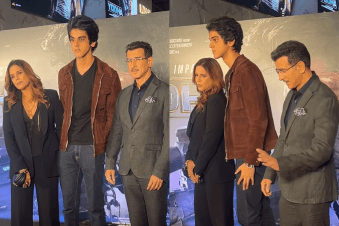 Ronit Roy's son's impressive height grabs attention, netizens drop ...