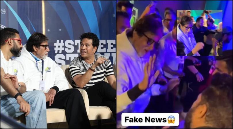 All is well: Amitabh Bachchan dubs his hospitalization reports 'fake'; attends ISPL match with Abhishek Bachchan All is well: Amitabh Bachchan dubs his hospitalization reports 'fake'; attends ISPL match with Abhishek Bachchan