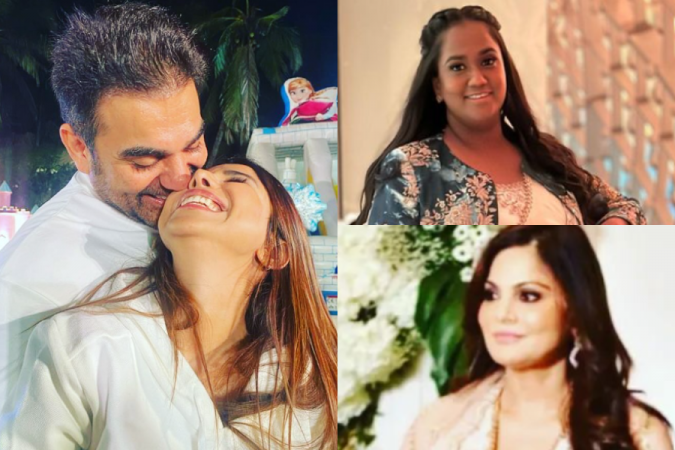 Arbaaz Khan, Sshura, Arpita, Alvira Arbaaz Khan, Sshura, Arpita, Alvira