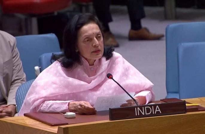 India's Permanent Representative at the UN, Ruchira Kamboj