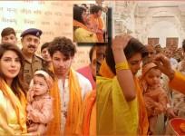 'Desi girl & National Jiju': Priyanka Chopra, Nick Jonas along with their daughter Malti seek blessings at Ayodhya Ram Mandir