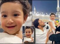 Gauahar Khan-Zaid Darbar reveal son's face during Umrah