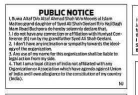 Notice