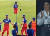 Virat Kohli dances to Thalapathy Vijay's 'Appadi Podu' During IPL 2024 Game